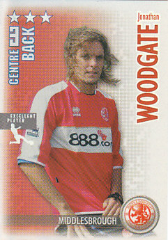 Jonathon Woodgate Middlesbrough 2006/07 Shoot Out Excellent Player #204